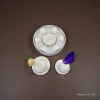 220cc celadon and white porcelain two-color tea set with a tea whisk, tea cups, tea saucers, coffee cups and ceramic cups Specification image
